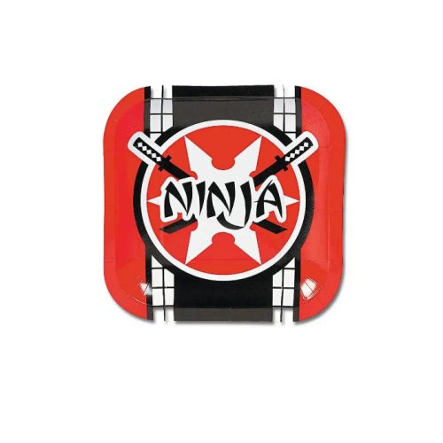Ninja Warrior Square Dessert Cake Plates
